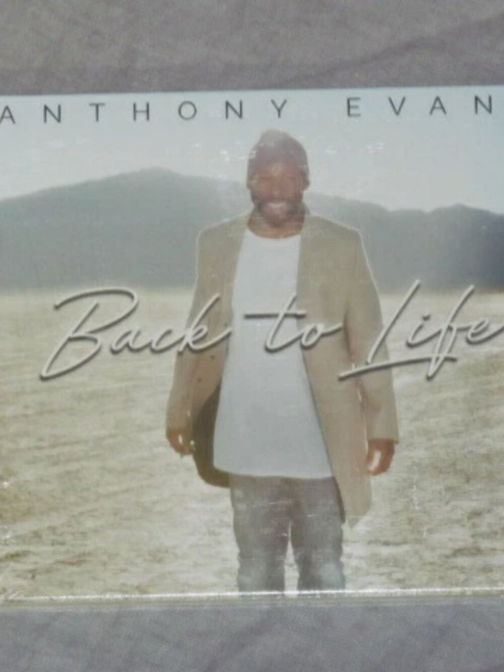 Anthony Evans: Back to Life - Urban Gospel CD, Sealed!